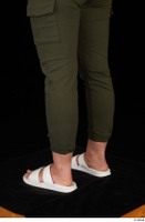  Sofia Lee calf casual dressed flip flops sandals sweatpants trousers 0004.jpg